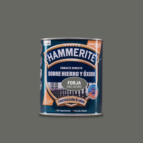 Hammerite Metallic Enamel Forge Dark Grey 0, 750L 5093211