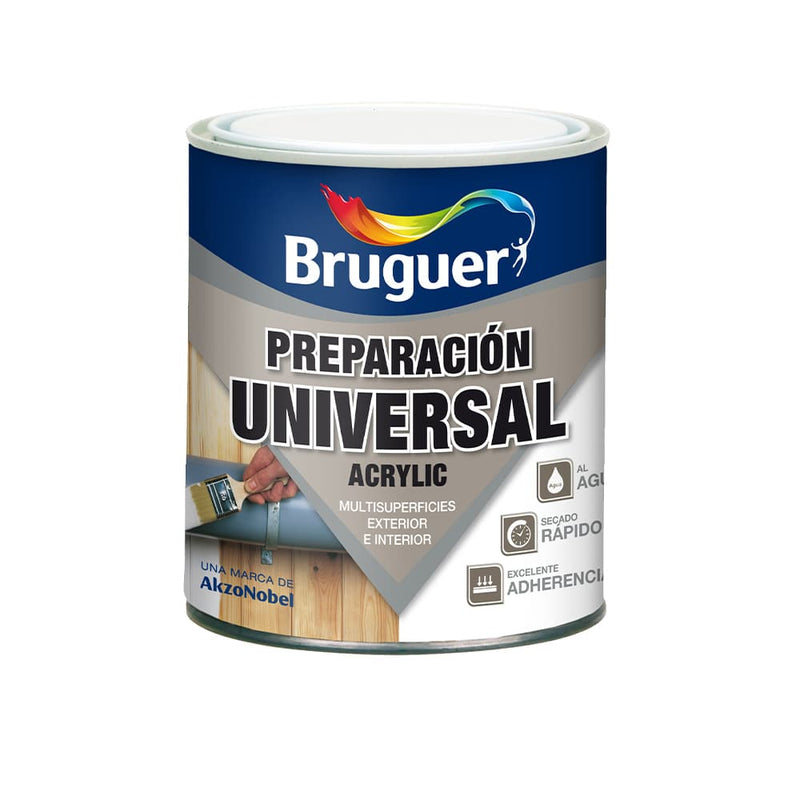 Universal Acrylic White Preparation 0.75L 5120577 Bruguer