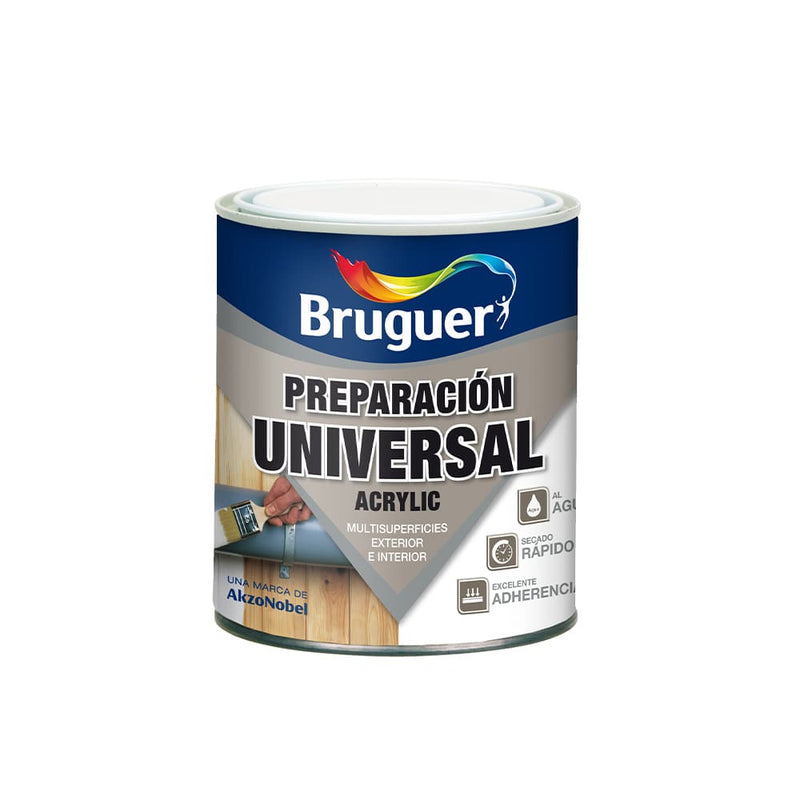 Universal Acrylic White Preparation 0.25L 5120576 Bruguer