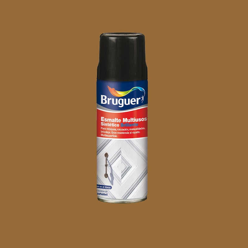 Multipurpose Enamel Spray Glossy Suede 0.4L 5197980 Bruguer