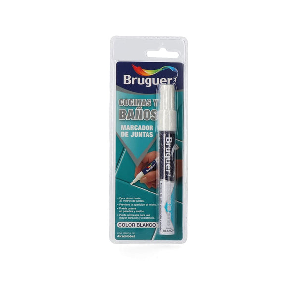 White Joint Marker Blister 5160705 Bruguer