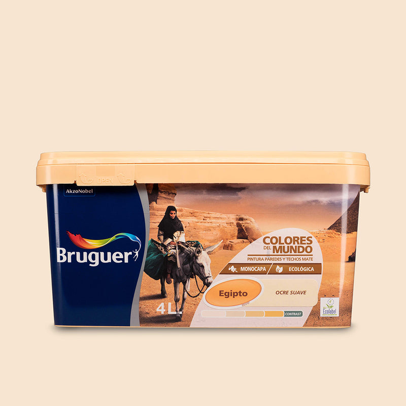 Colours of the World Egypt Soft Ochre 4L 5056909 Bruguer