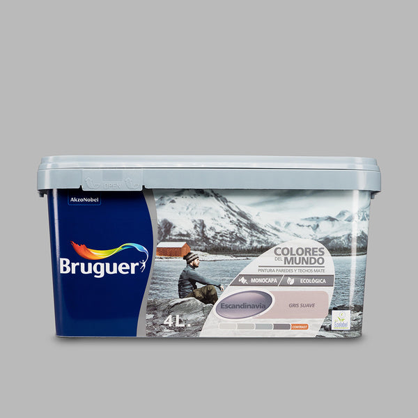 Colours of the World Scandinavia Soft Grey 4L 5246662 Bruguer