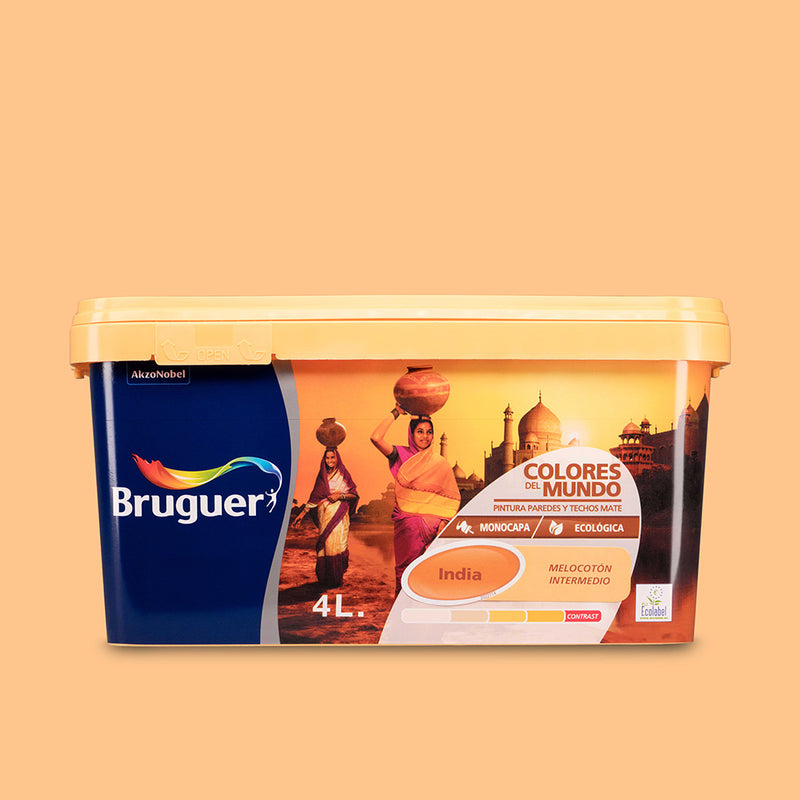 Colours of the World India Peach Intermediate 4L 5057358 Bruguer