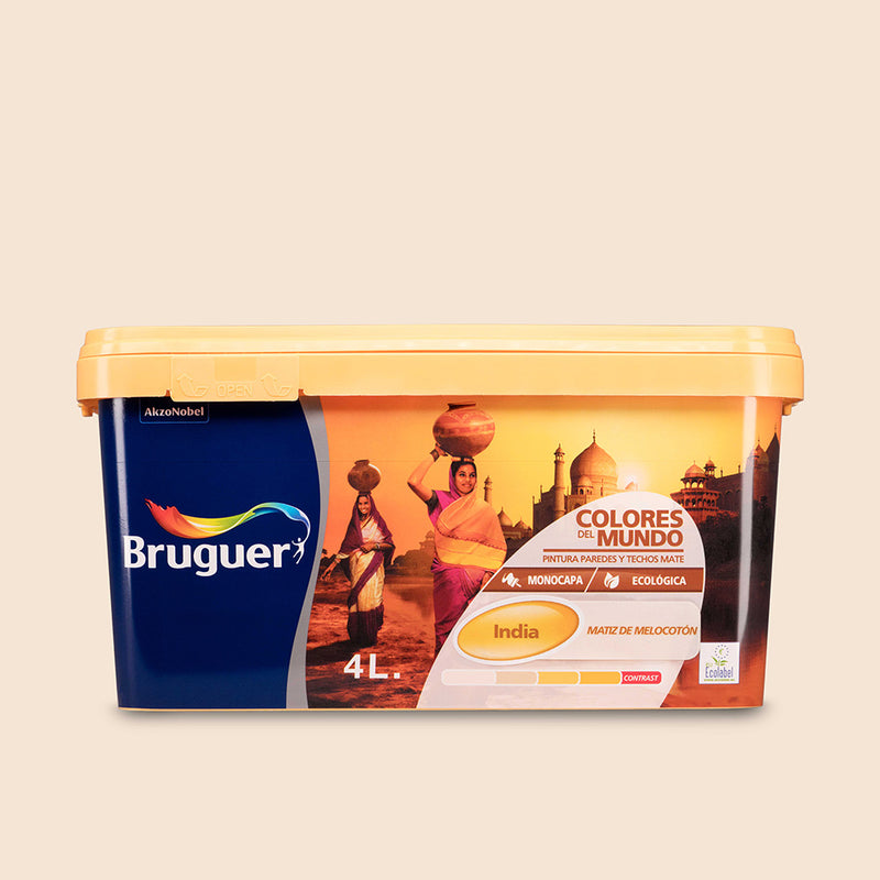 Colours of the World India Peach Hue 4L 5246651 Bruguer