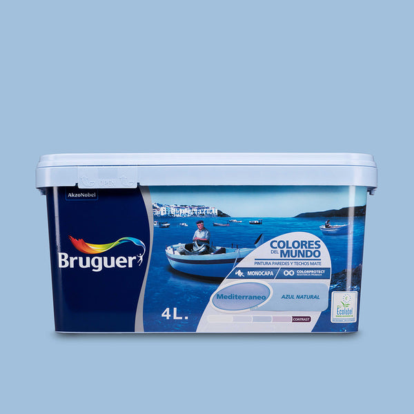 Colours of the Mediterranean World Natural Blue 4L 5056899 Bruguer