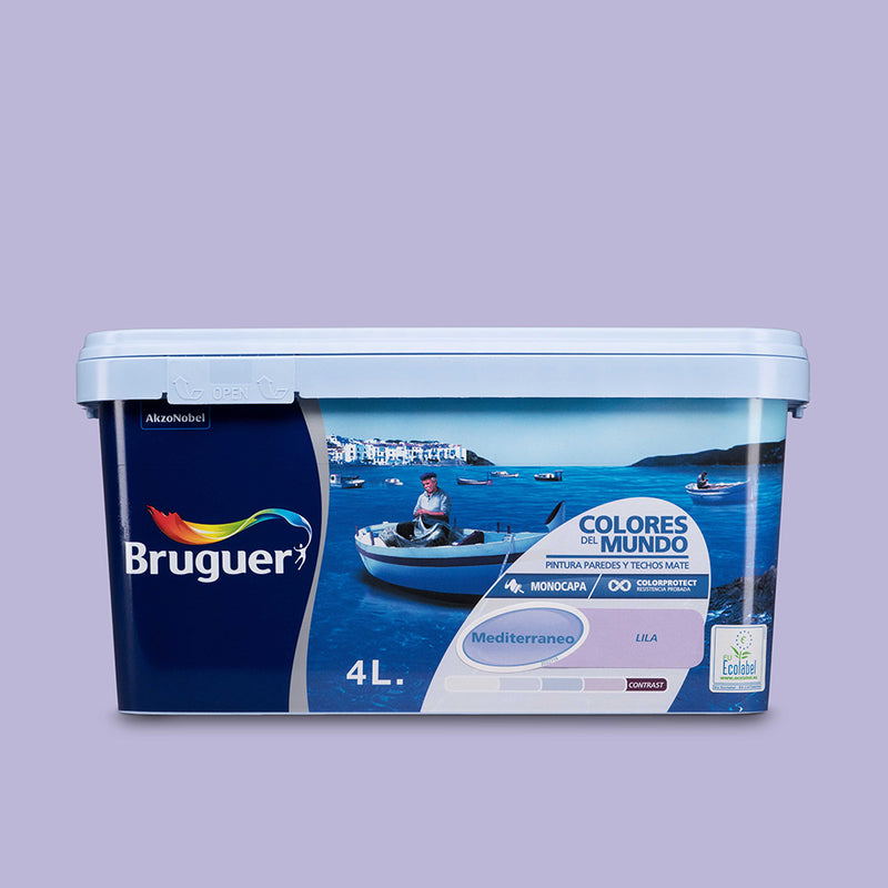 Colours of the Mediterranean World Lilac 4L 5057310 Bruguer