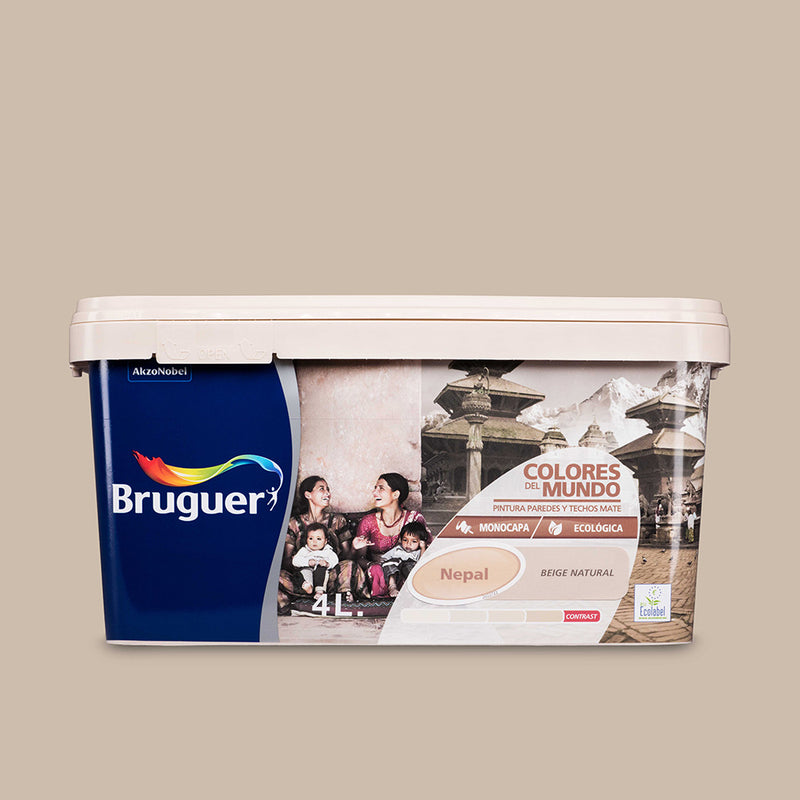 Colours of the World Nepal Natural Beige 4L 5057214 Bruguer