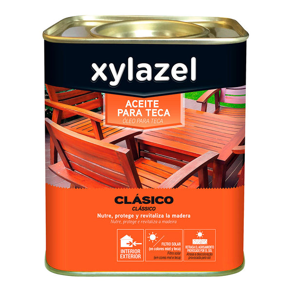 Xylazel Teak Oil Colorless 0, 750L 5396254