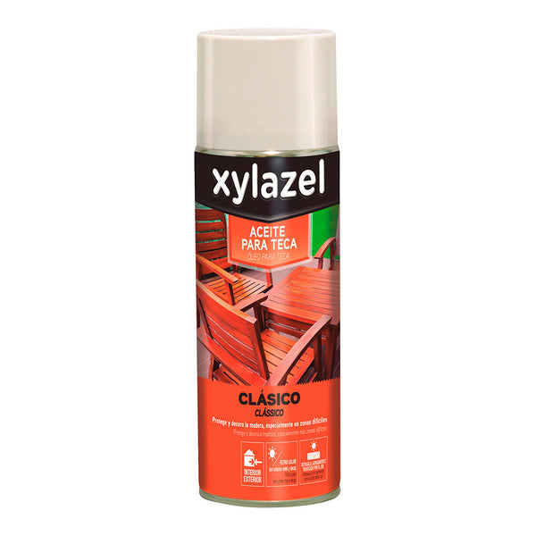 Xylazel Aceite Para Teca Spray Incoloro 0, 400L 5396259