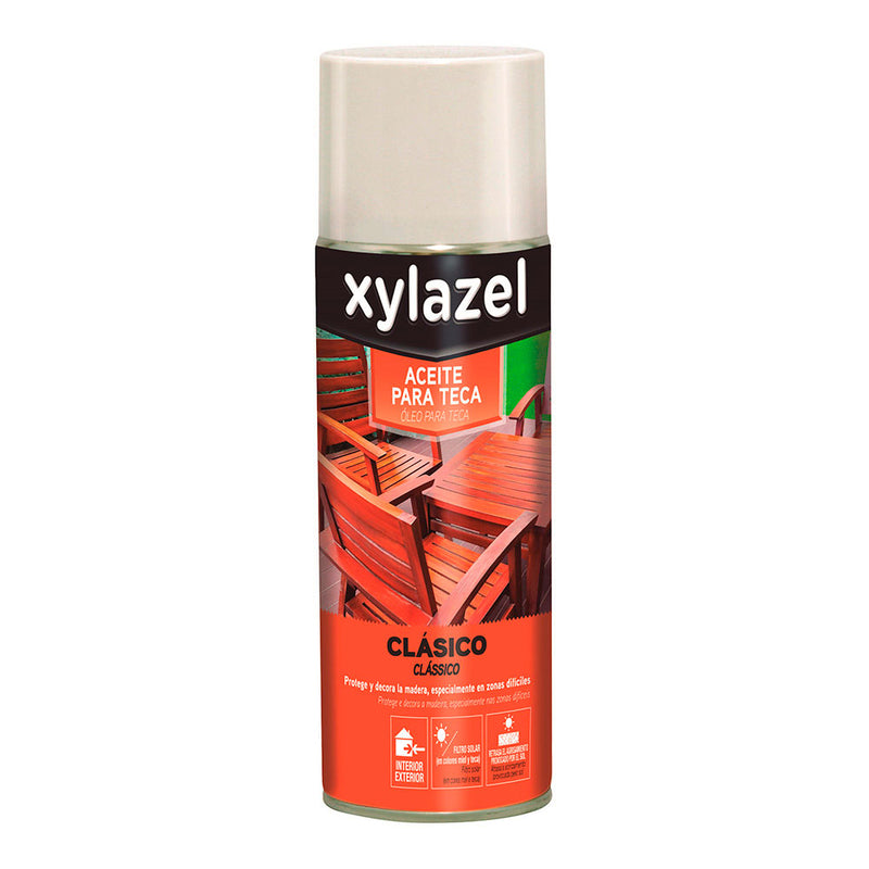 Xylazel Teak Oil Spray Colorless 0, 400L 5396259