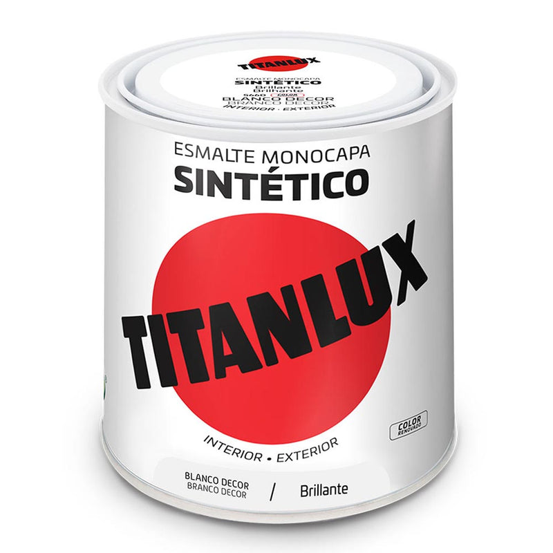 Synthetic Monolayer Enamel White Glossy Decoration 250Ml Titanlux 5809018