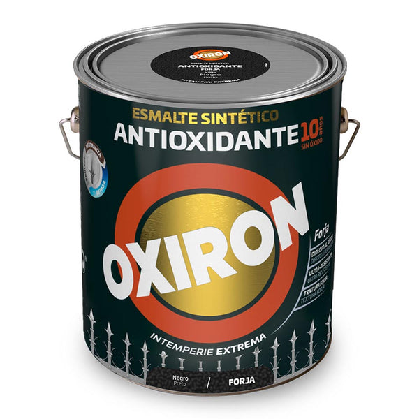 Oxiron Forja Black Anti-Rust Synthetic Metallic Enamel 4L Titan 5809028