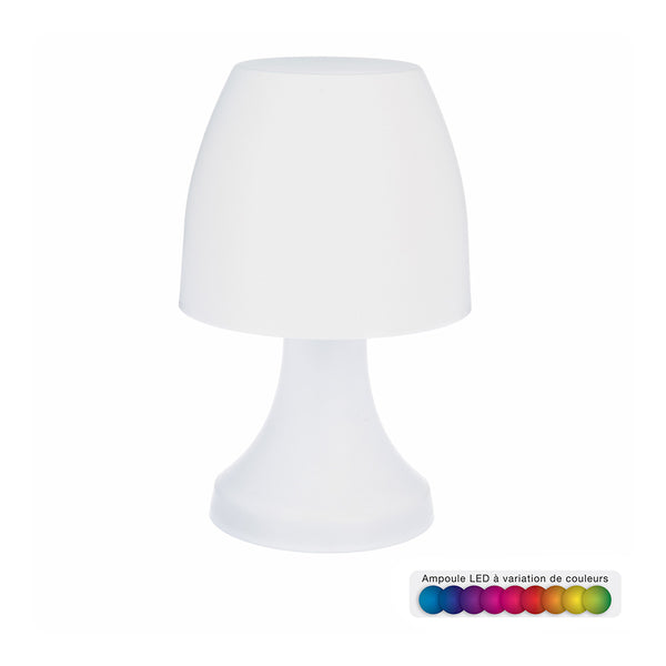 Table Lamp With Led, Rgb, Battery Operated 3Xaaa/Lr03 (Not Included), Includes Display