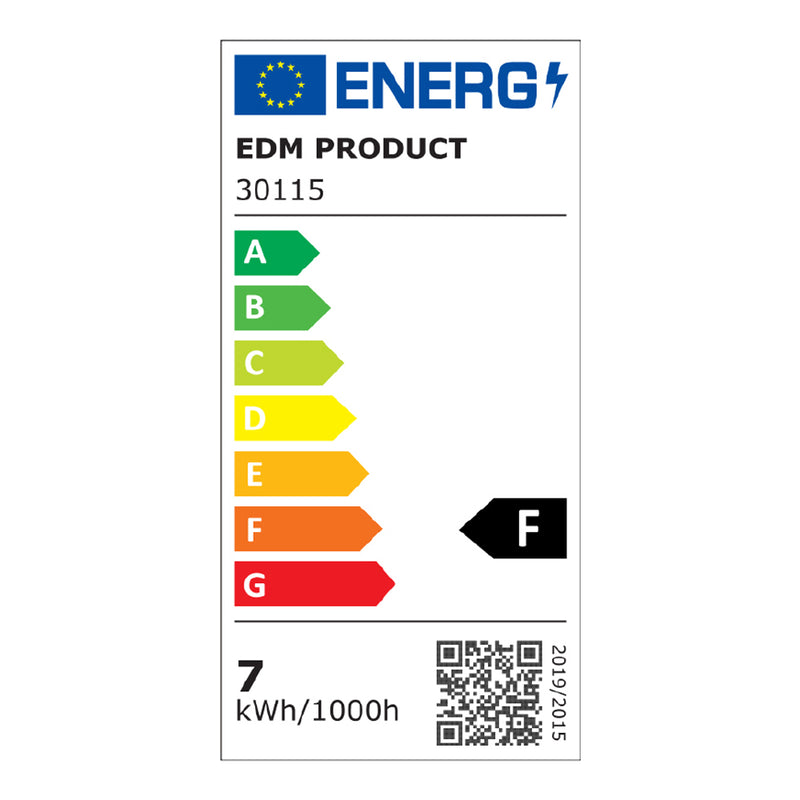 Flexo Led Sobremesa 7W 400Lm 4000K Color Plata 9X13X33Cm Edm