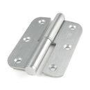 90 high stainless steel round blade hinge hinge without finish 