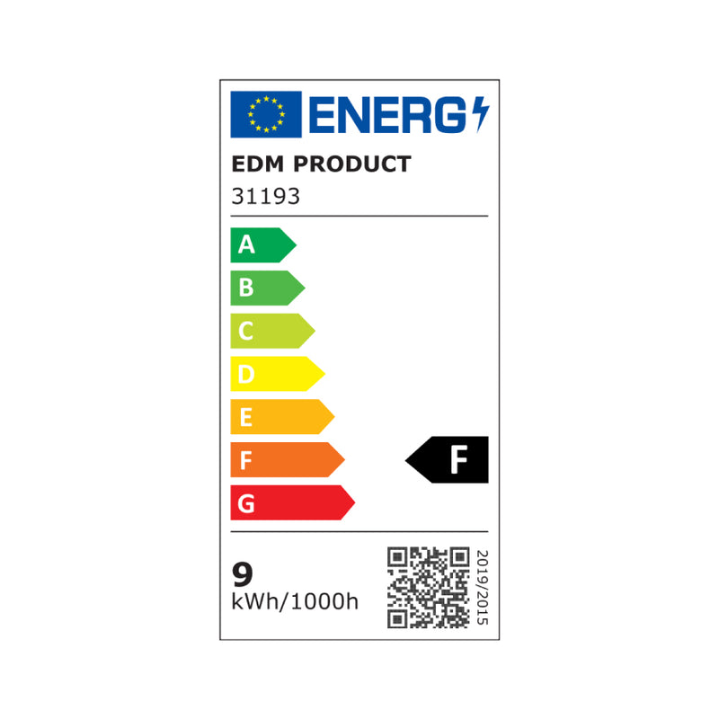 Tubo Led T8 9W 850Lm 3000K Luz Càlida (Eq,18W) Ø2,6X60Cm Edm