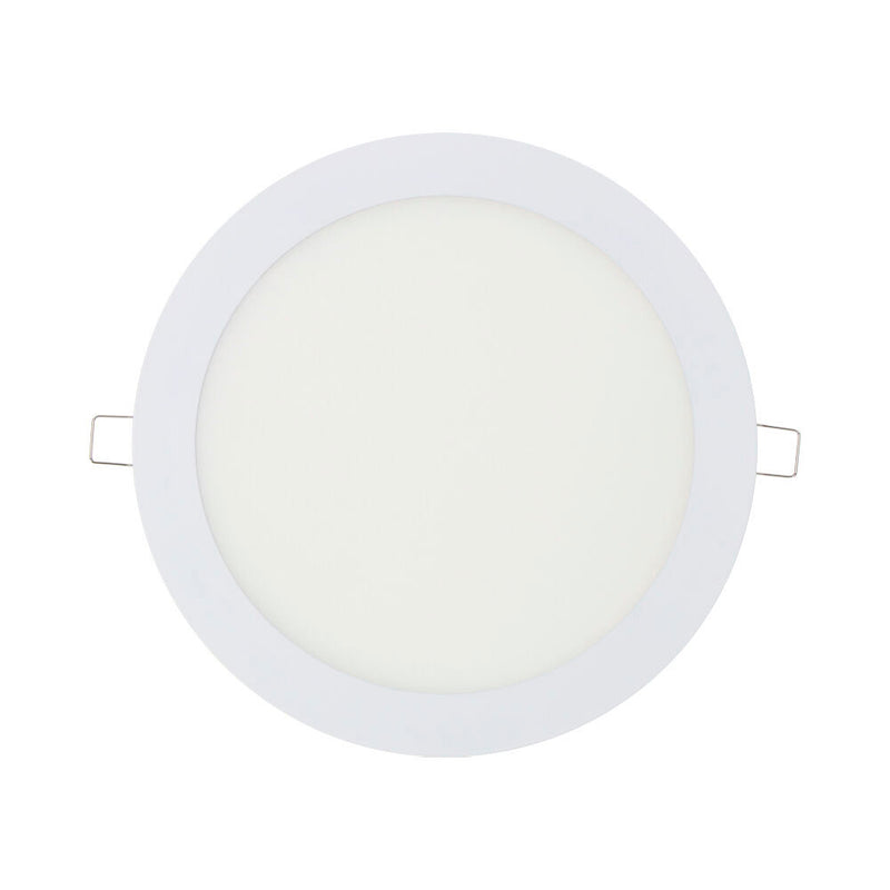 Downlight Led Empotrable Redondo 20W Luz Dia 4000K 1500Lm Blanco Ø22,5Cm Edm