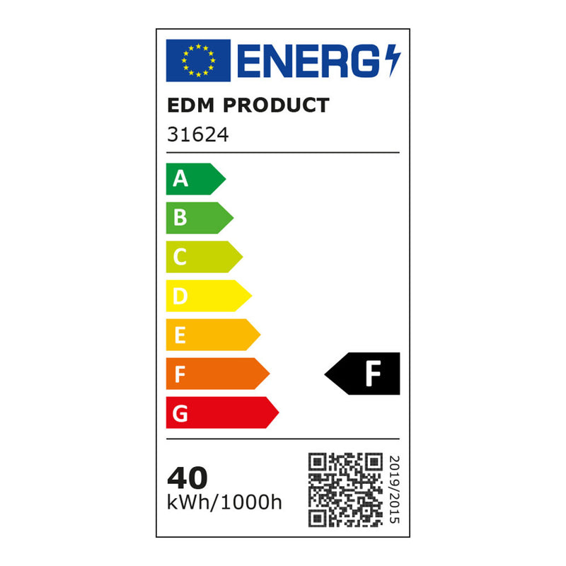 Panel De Led 40W 4300Lm Ra80 59,5X59,5Cm 4000K Luz Dia Edm