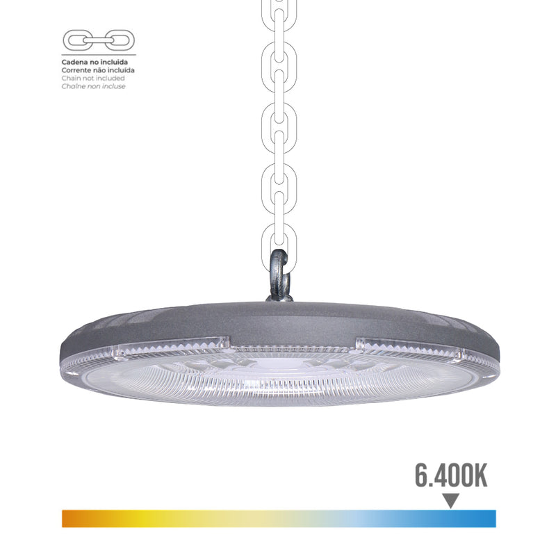 Campana Led 100W 10.000Lm 6400K 90° Ip65 Edm