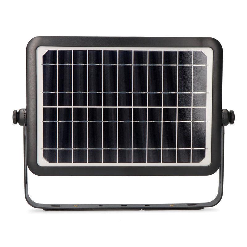 Solar Wall Light 10W 1150Lm Rechargeable, Presence Sensor (2-8M) Black Color 27.5X19.6Cm Edm