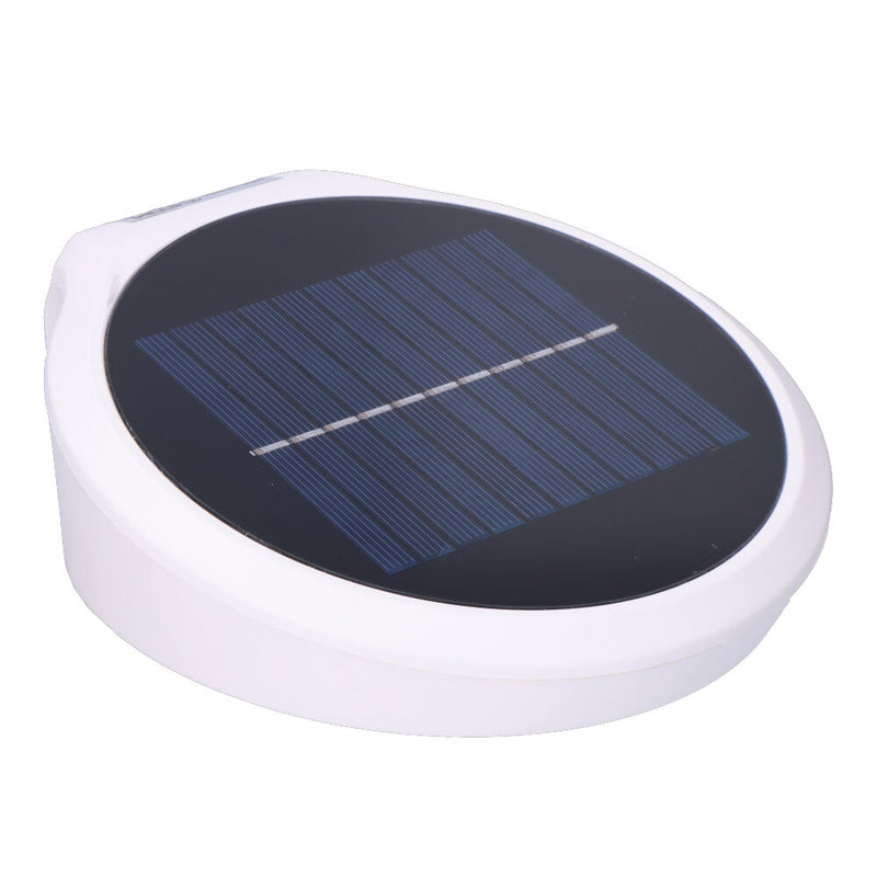 Aplique Solar 2W 200Lm 6500K Con Sensor Color Blanco Edm