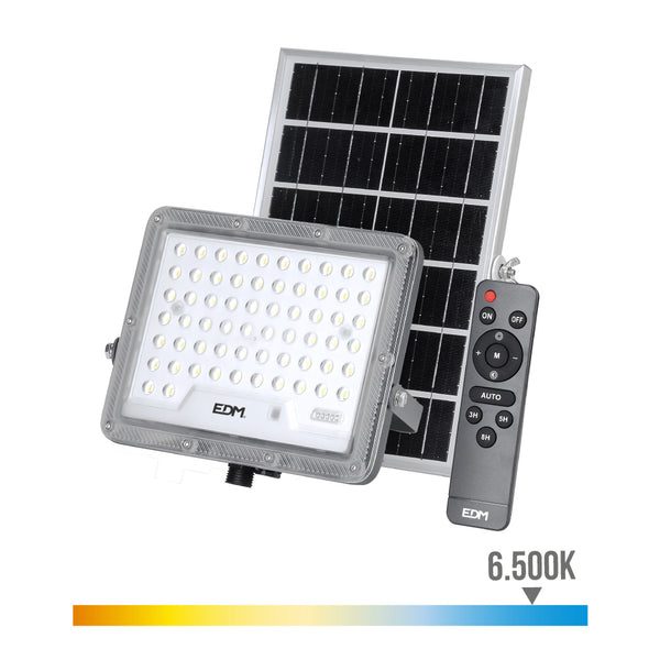 Foco Proyector Solar Slim 50W 600Lm 6,500K Edm