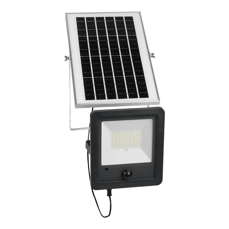 Foco Proyector Solar Con Sensor 100W 1,200Lm 6,500K Edm