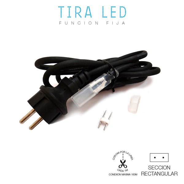 220V 1.5M Power Connection Kit For Edm Led Strip