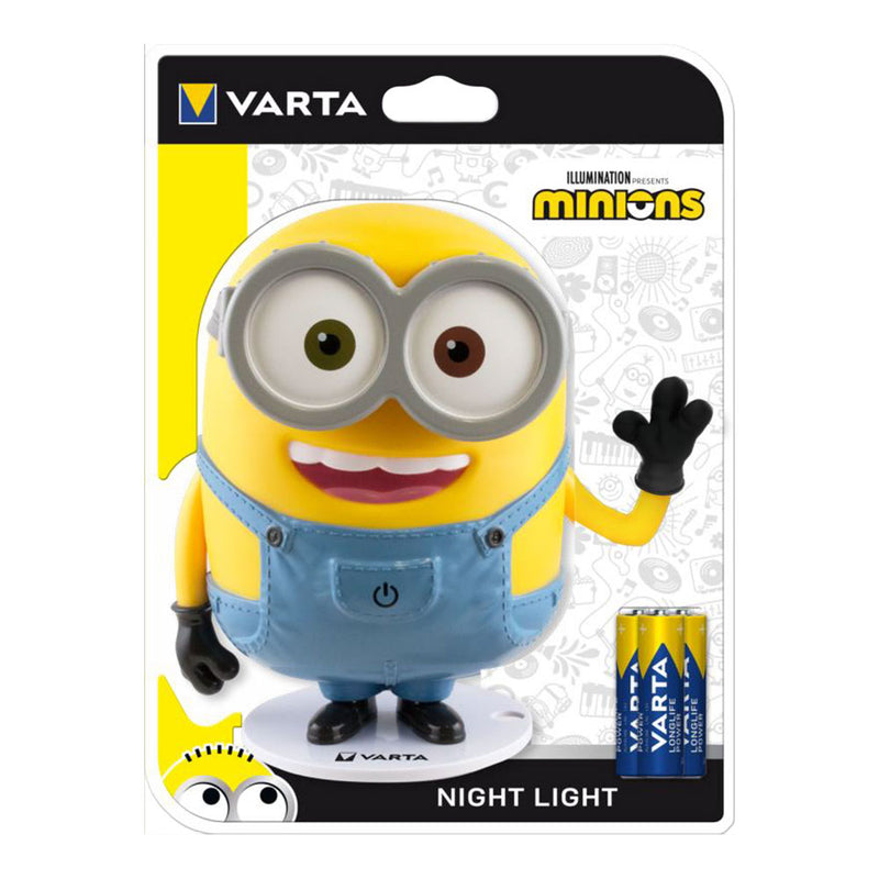 Lámpara Infantil De Noche A Pilas Mod, Minions Varta