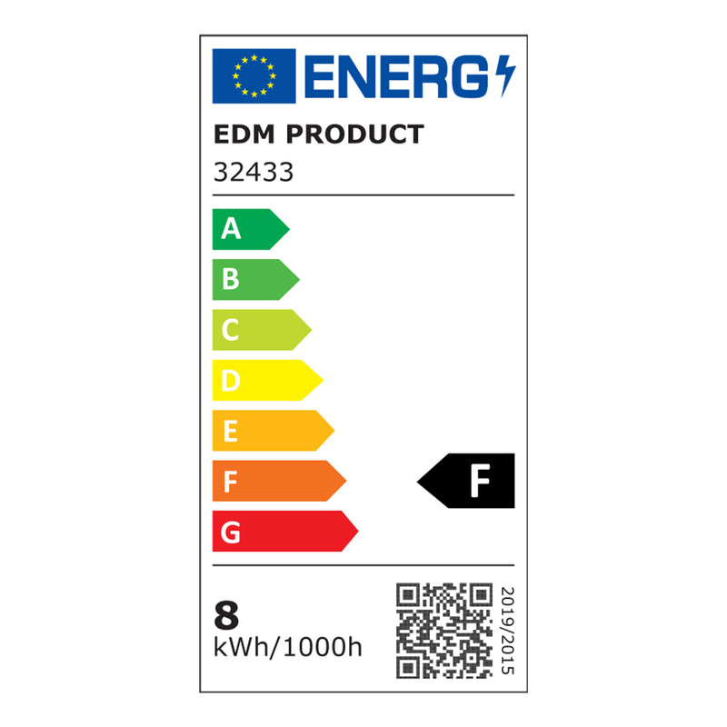 Lámpara De Pared De Led 8W 800Lm 4,000K 40X12,8X5,10Cm Edm