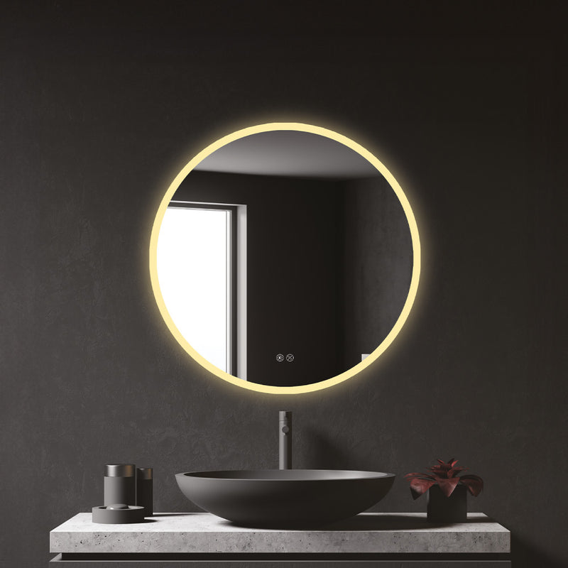 Round Mirror With Led 20W 60Cm Edm