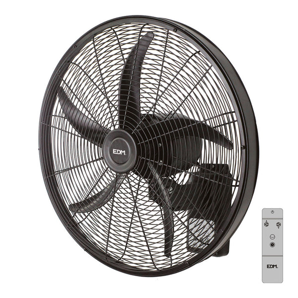 Ventilador Pared 100W 50Cm Con Mando Edm