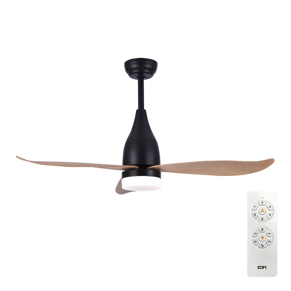 112cm DC 15W LED Ceiling Fan + 18W 2,190Lm 3,000K- 4000K-5,000K Light Kattegat Edm Model