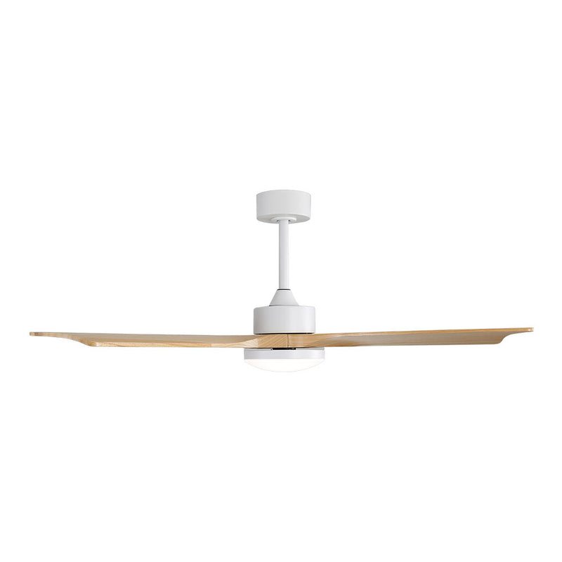 Ceiling Fan With Wooden Blades Led Light 3000/4000/6000K Baltic Power: 20W Edm