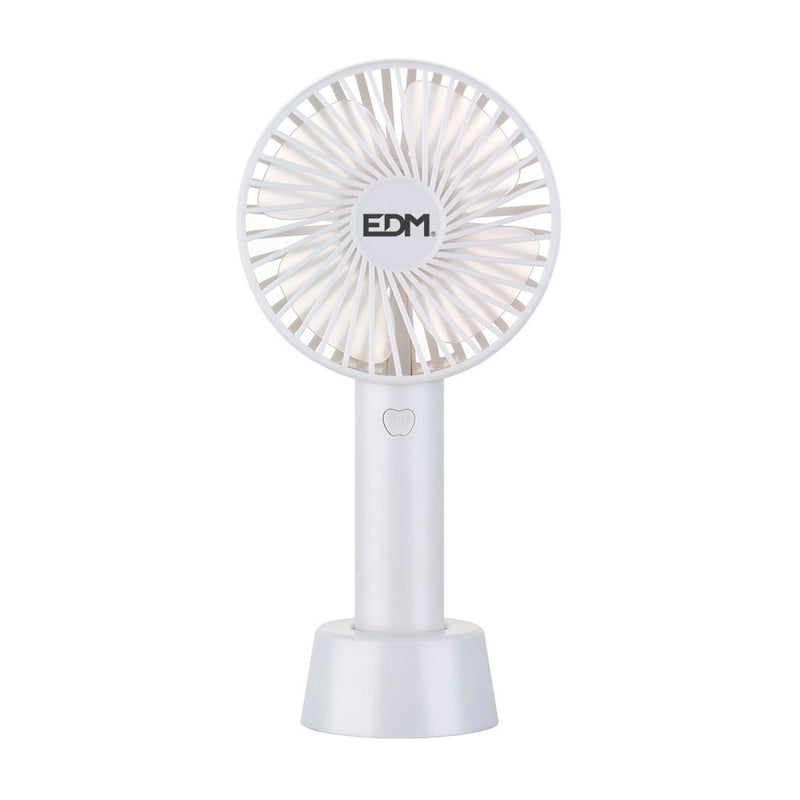 Handheld Fan, Rechargeable, 4.5W Blades 10.6X6.5X22Cm Edm