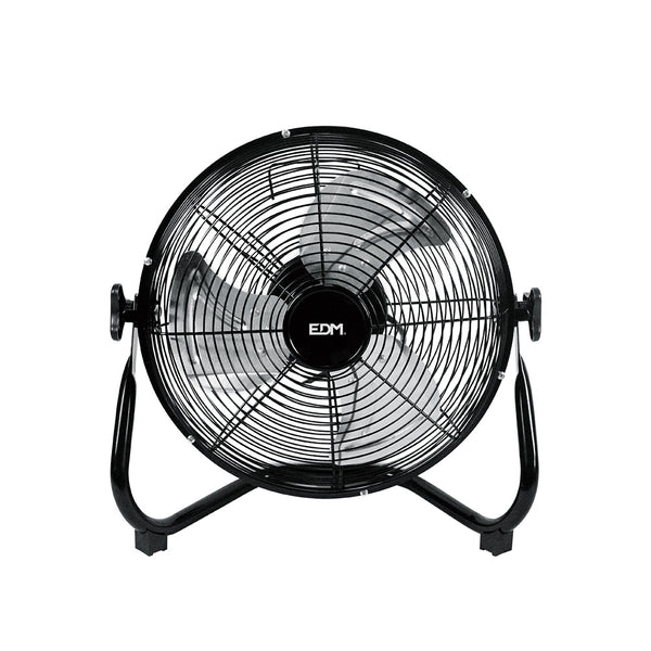 Ventilador Industrial, De Suelo, Color Negro, Potencia: 45W Aspas: Ø30X41Cm Edm