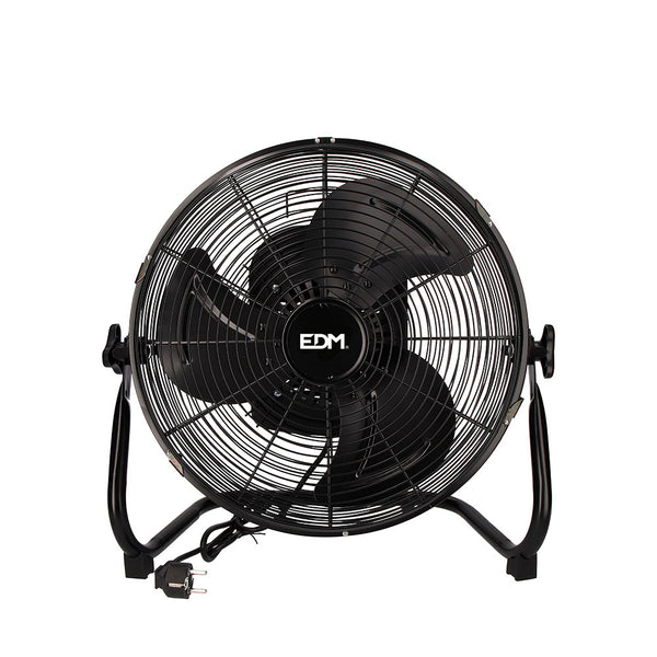 Industrial Floor Fan, Oscillating, Black Power: 45W Blades: Ø35X44.5Cm Edm