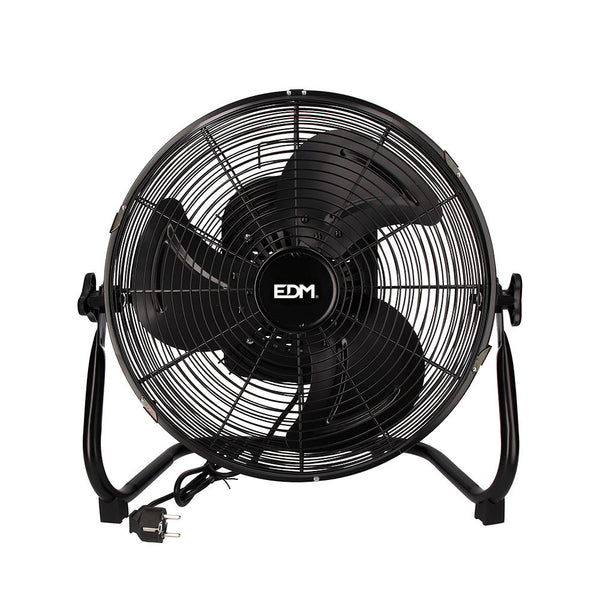 Industrial Floor Fan, Oscillating, Black Color, Power: 60W Blades: Ø40X51.5Cm Edm