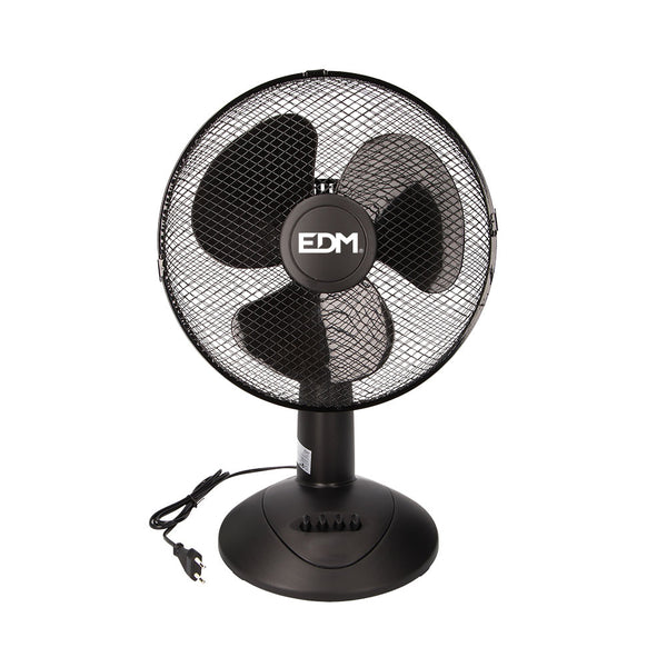 Table Fan, Black Color, Power: 45W Blades: Ø30X51Cm Edm