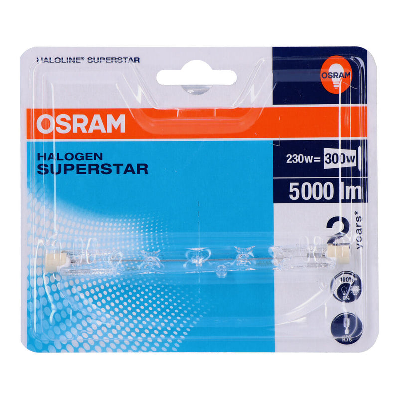 Linear Halogen Bulb 118Mm Superstar 230W 220V (Equ, 300W) Osram