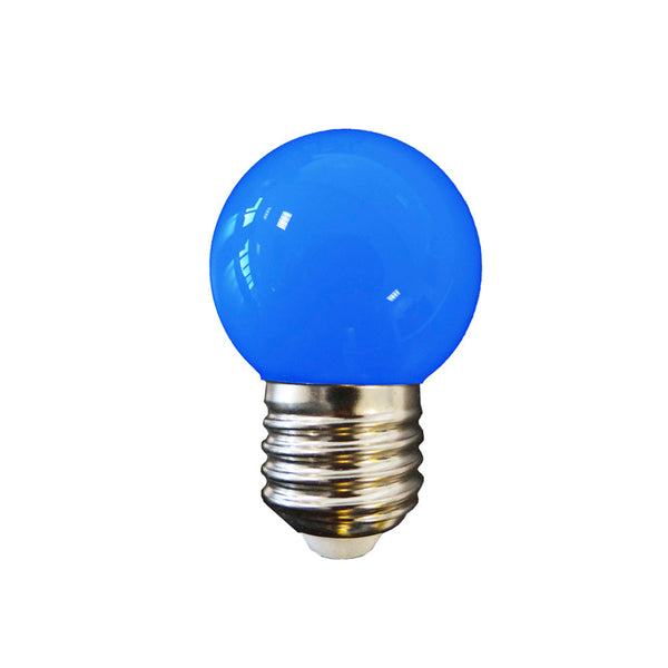 Led Spherical Bulb E27 1W 80Lm Blue Light Ø4.3X7Cm Edm