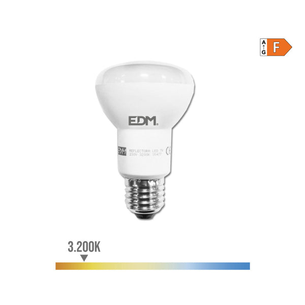 Led Reflector Bulb R63 E27 7W 470Lm 3200K Warm Light Ø6.3X10Cm Edm