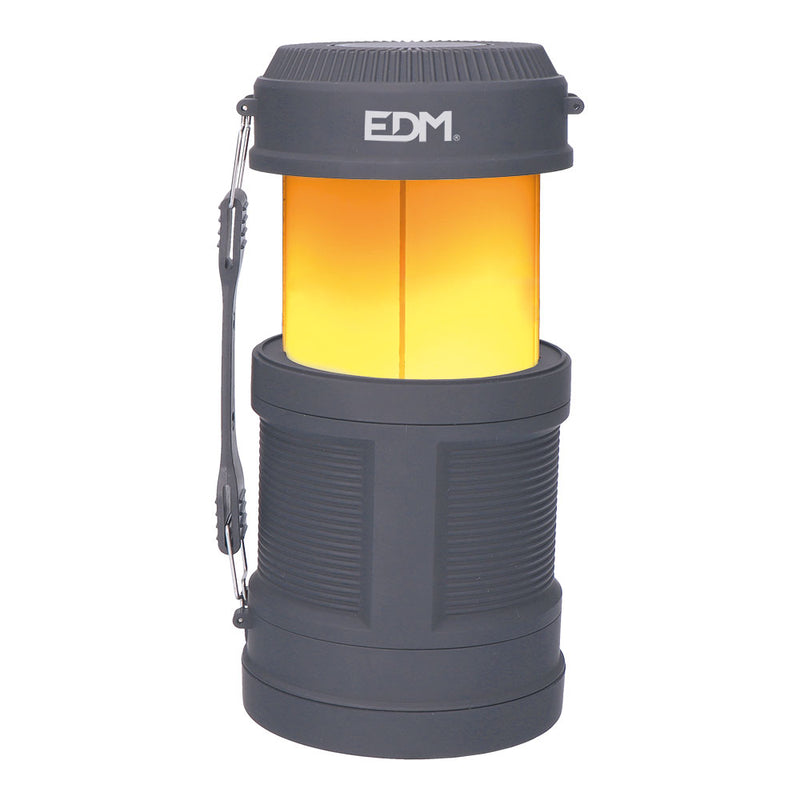 Battery-Powered LED Flashlight and Lantern 3W + 5 W 300Lm 6000K - 7500K Edm