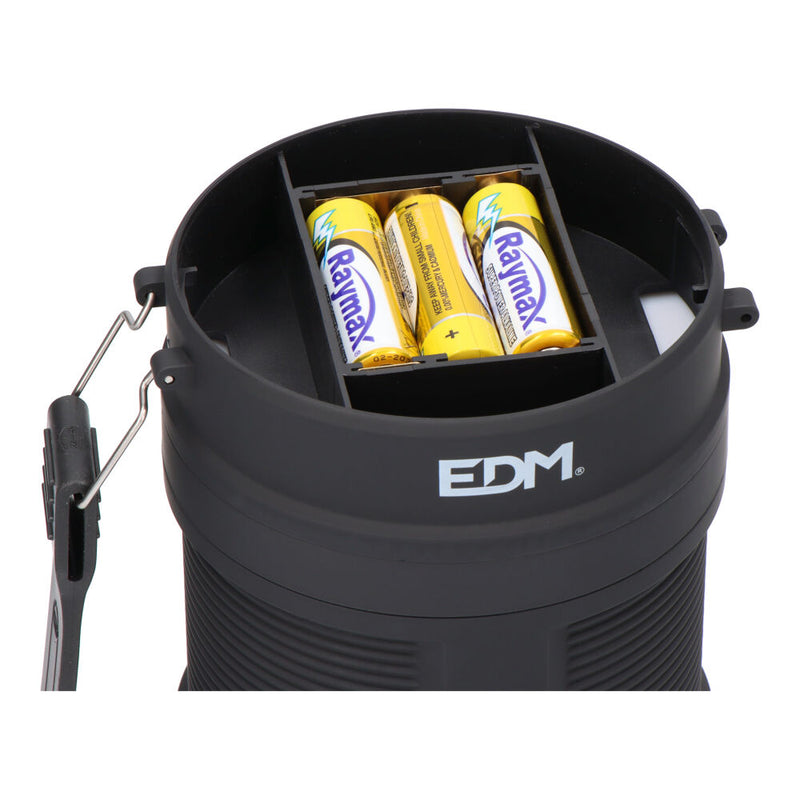 Battery-Powered LED Flashlight and Lantern 3W + 5 W 300Lm 6000K - 7500K Edm