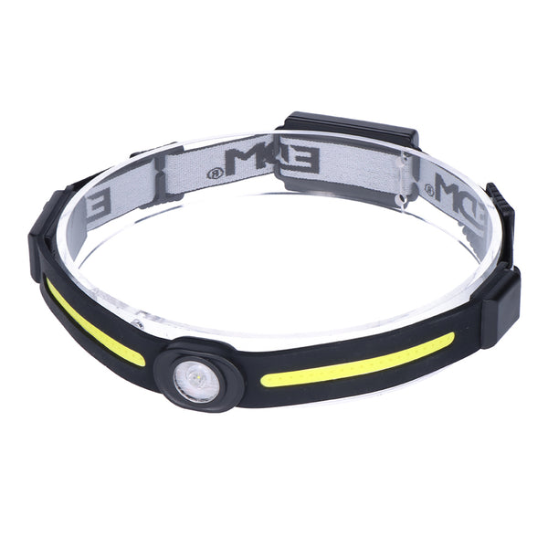 Headlamp 3W + 5W Leds Cob 2 Leds 370Lm 1200Mah Edm