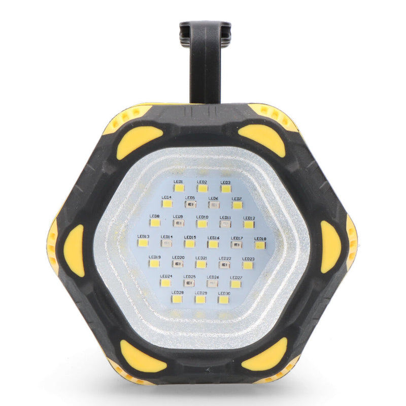 Linterna De Mano Con Led Frontal 400Lm + Lateral 200Lm Edm