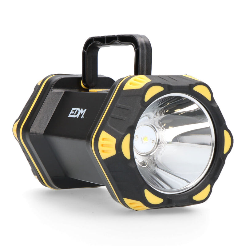 Linterna De Mano Con Led Frontal 400Lm + Lateral 200Lm Edm