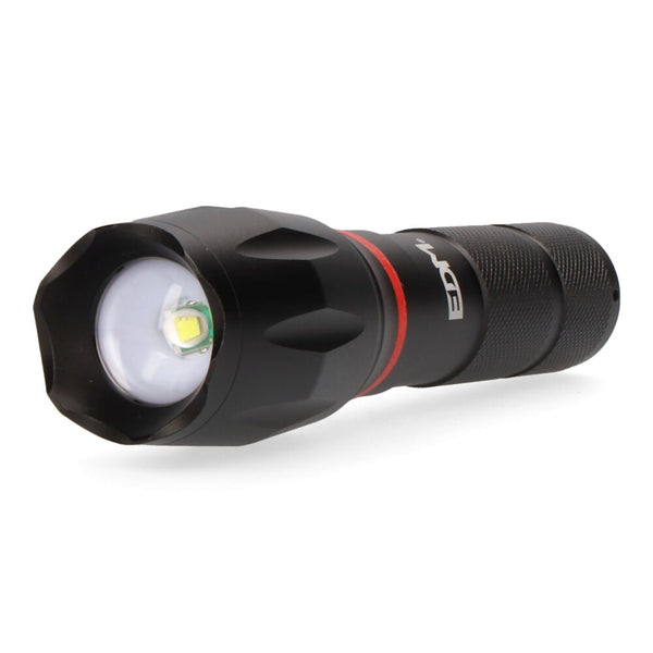 Linterna 1 Led Xl Extensible Con Zoom 1 Led Cob Xl 3Xaaa (Pilas Incluidas) Edm