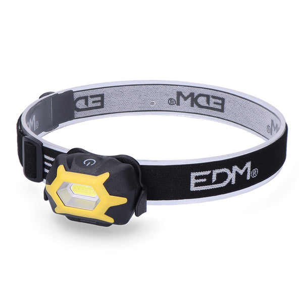 Headlamp, 1 Led 1W 120Lm 3Xaaa (Batteries Included), Edm